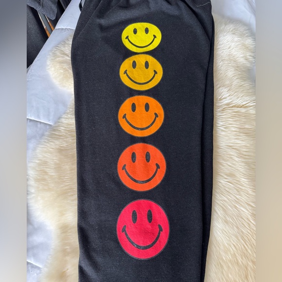 Aviator Nation O Smiley Sunset Sweatpants Women's Size L - Picture 14 of 16